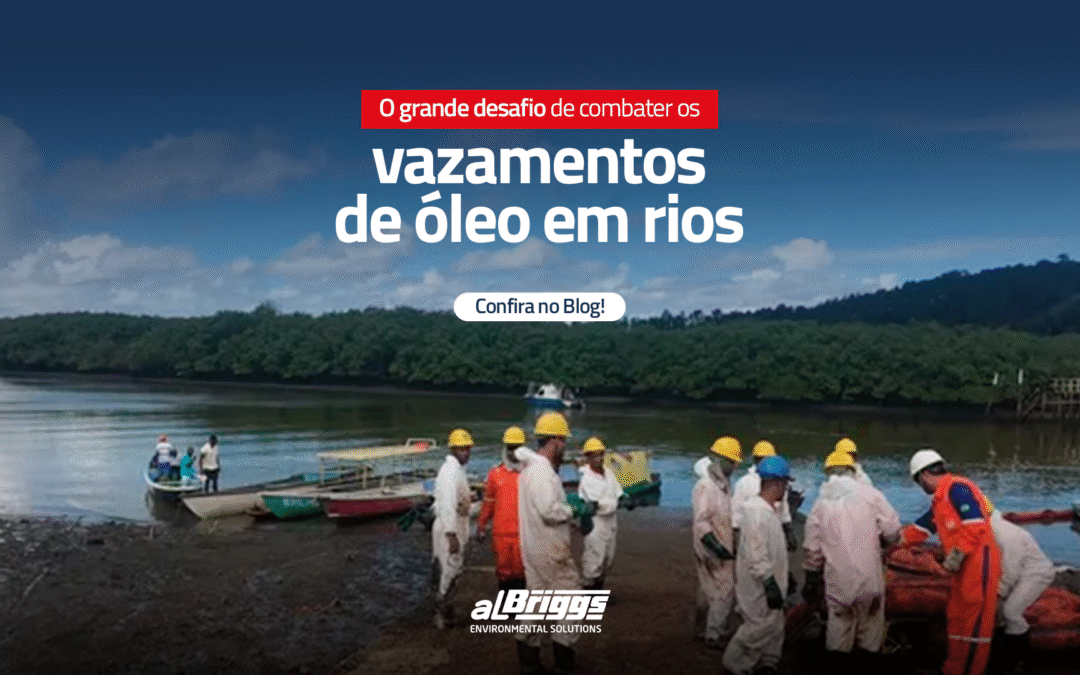 O grande desafio de combater os vazamentos de óleo em rios