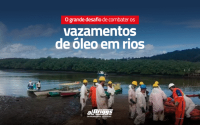 O grande desafio de combater os vazamentos de óleo em rios